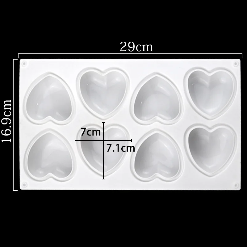 Love Heart Silicone Soap Mold  - Soap Making Party recensione e prezzo
