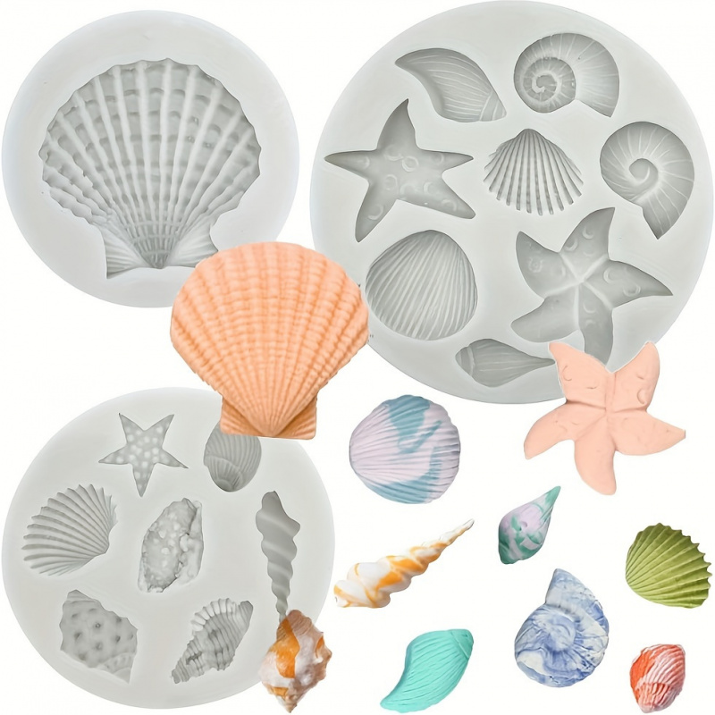 3pcs/set, shell mold set, irre - Soap Making Easy recensione e prezzo