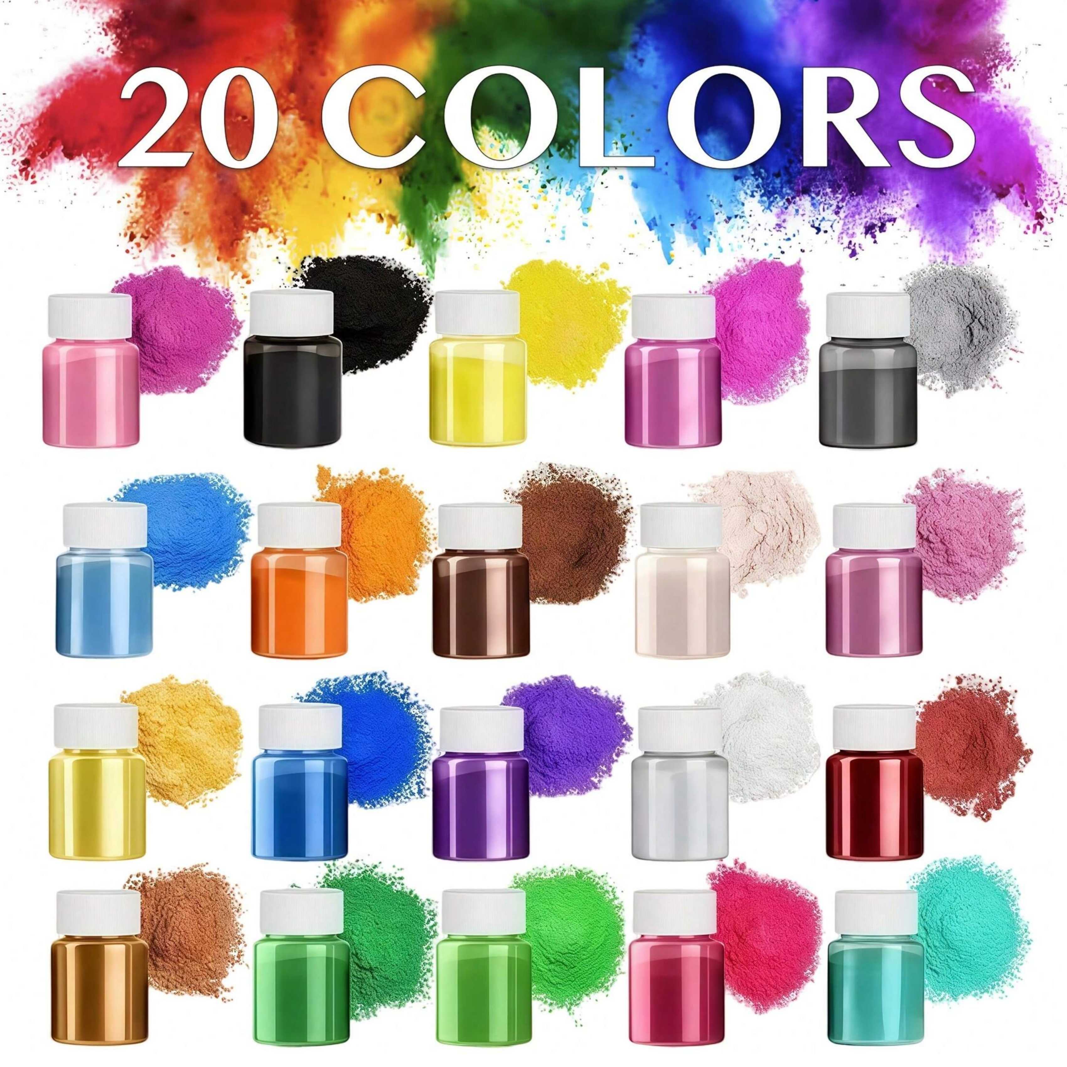 20 Colors, 20ml Pack, Epoxy Re - Soap Making Books recensione e prezzo