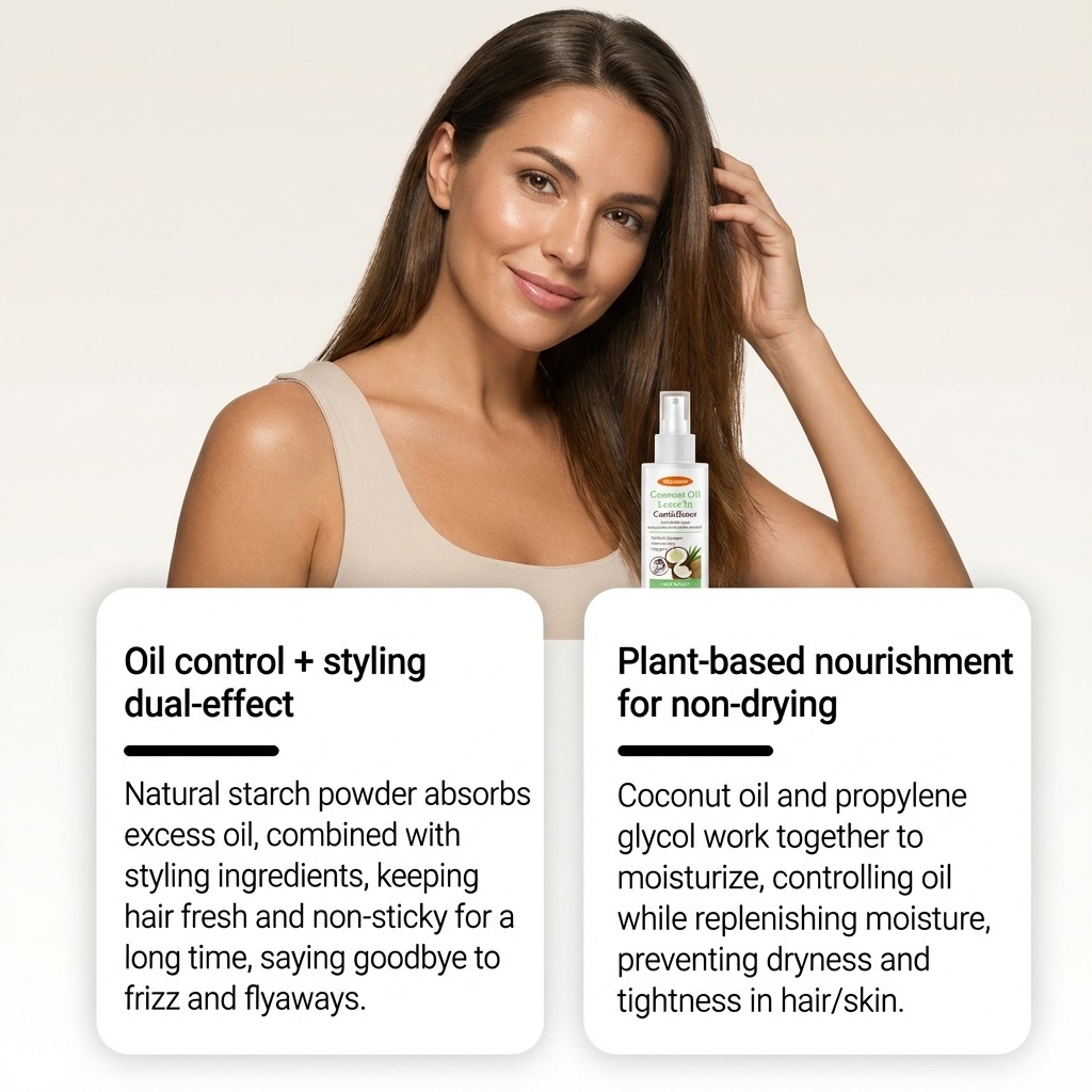 Gleamxi Coconut Oil Leave-In C - Coconut Oil Refined recensione e prezzo