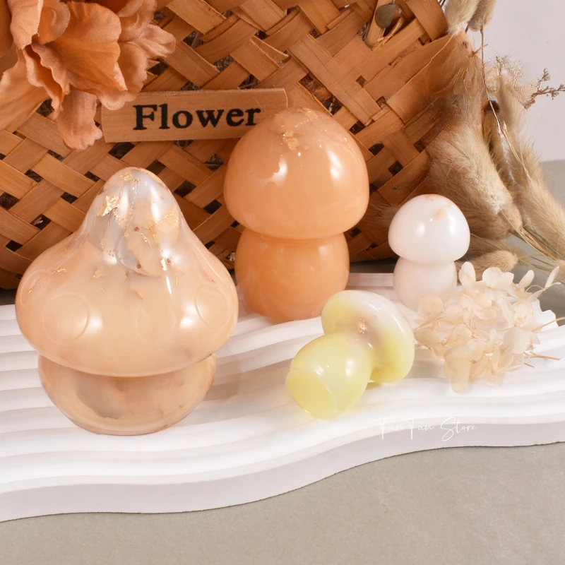 3D Mushroom Candle Silicone Mo - Soap Making Chemical recensione e prezzo