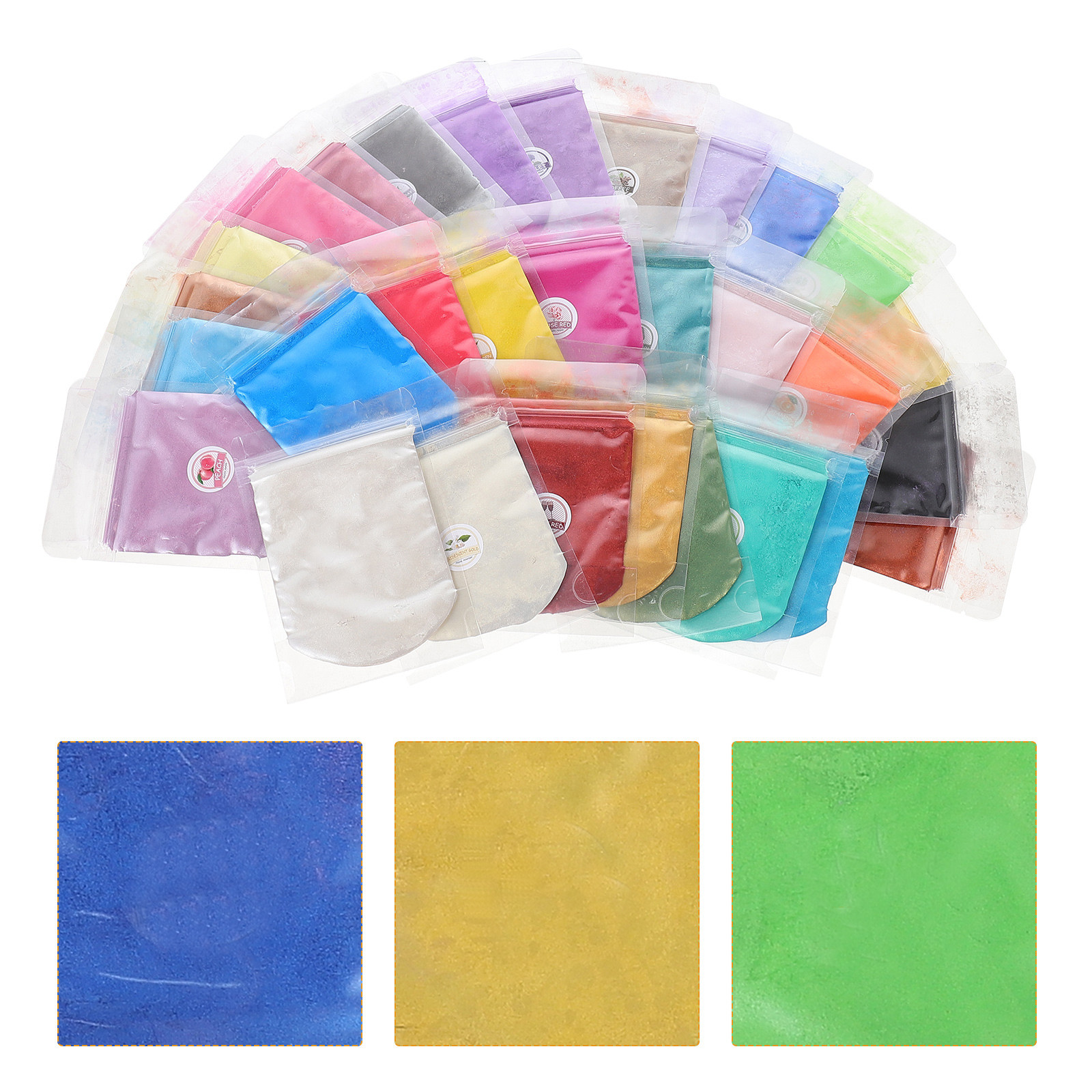 30 Bags Multi-Use Mica Powder  - Mica Powder Colorant recensione e prezzo