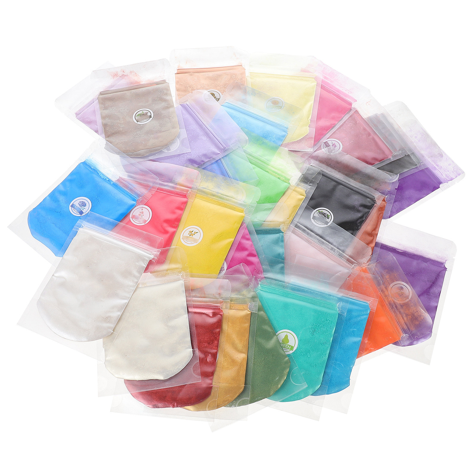 30 Bags Multi-Use Mica Powder  - Mica Powder Colorant recensione e prezzo