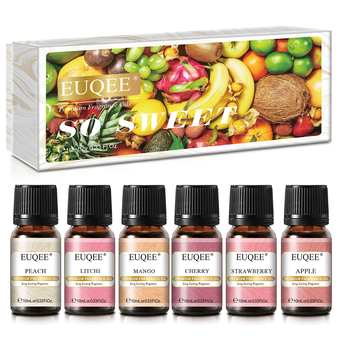 EUQEE 6pcs Fragrance Oils Set  - Soap Making Books recensione e prezzo