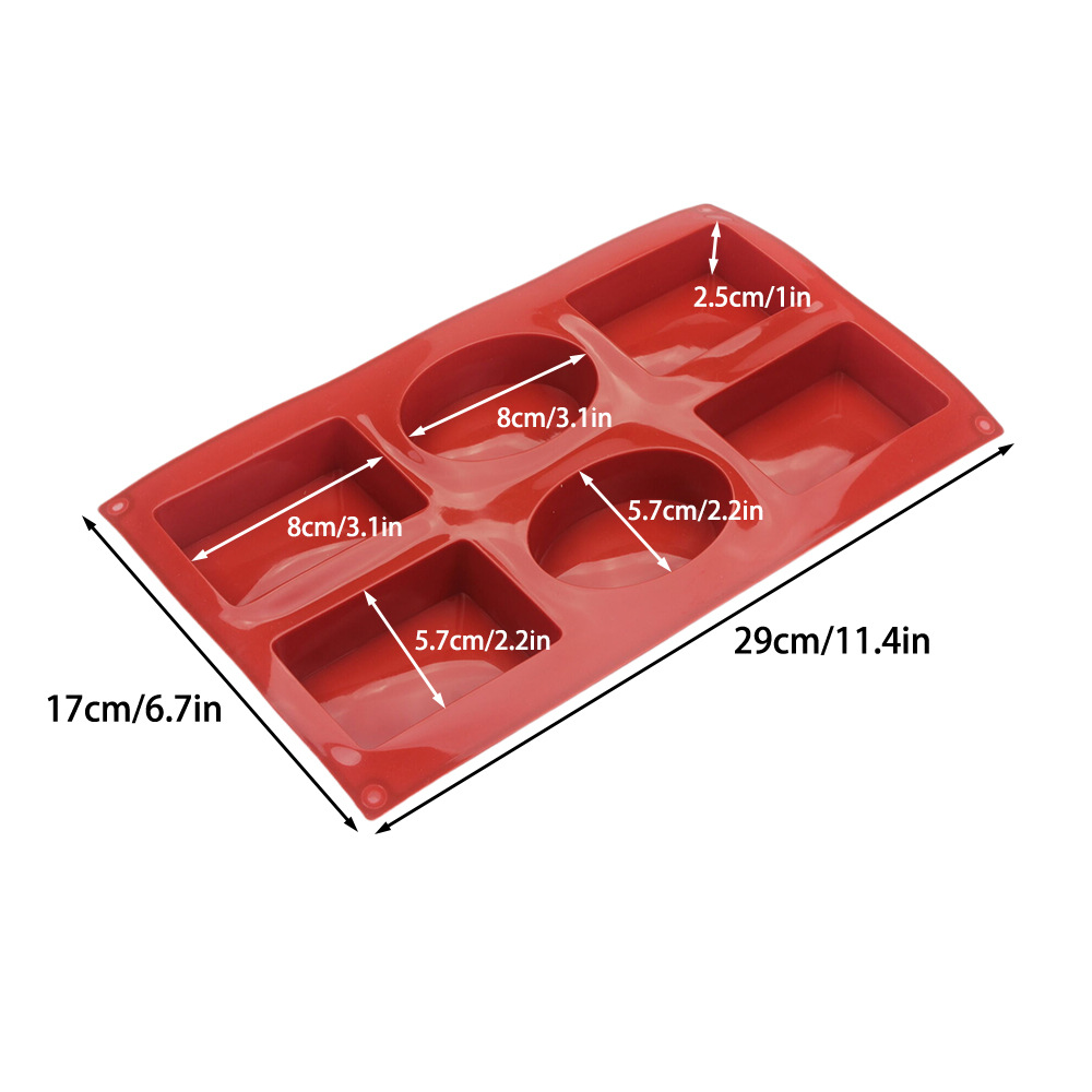 Silicone Rectangle Oval Combo  - Soap Making Party recensione e prezzo