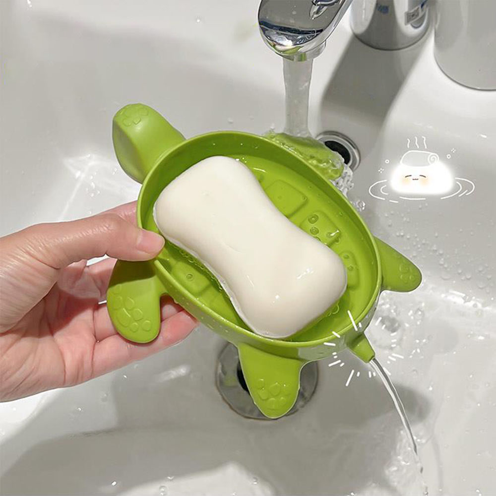 Turtle Drain Soap Box  Cartoon - Soap Dish Draining recensione e prezzo