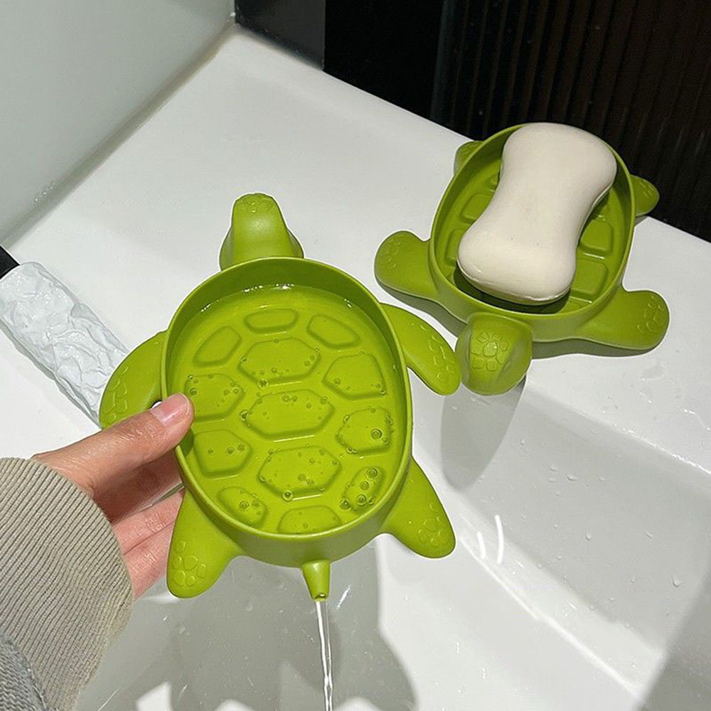 Turtle Drain Soap Box  Cartoon - Soap Dish Draining recensione e prezzo