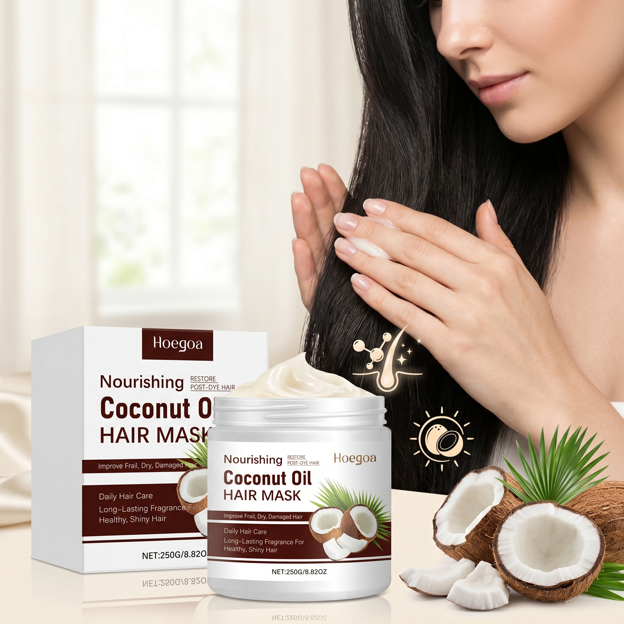 Coconut Oil Hair Mask Deep Moi - Coconut Oil Refined recensione e prezzo