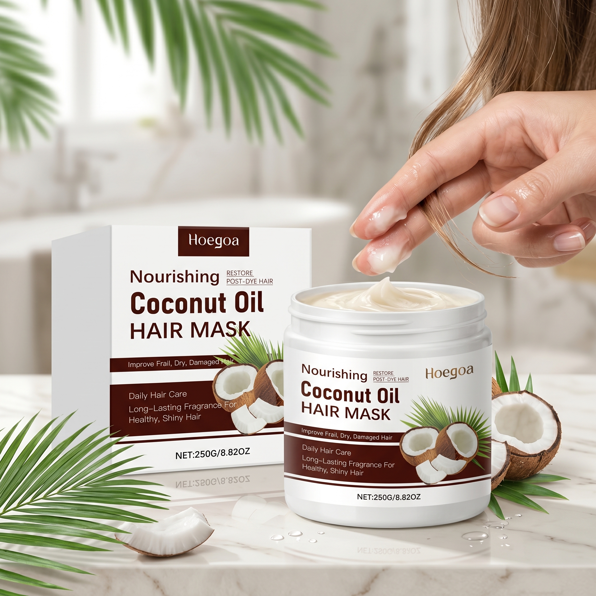 Coconut Oil Hair Mask Deep Moi - Coconut Oil Refined recensione e prezzo