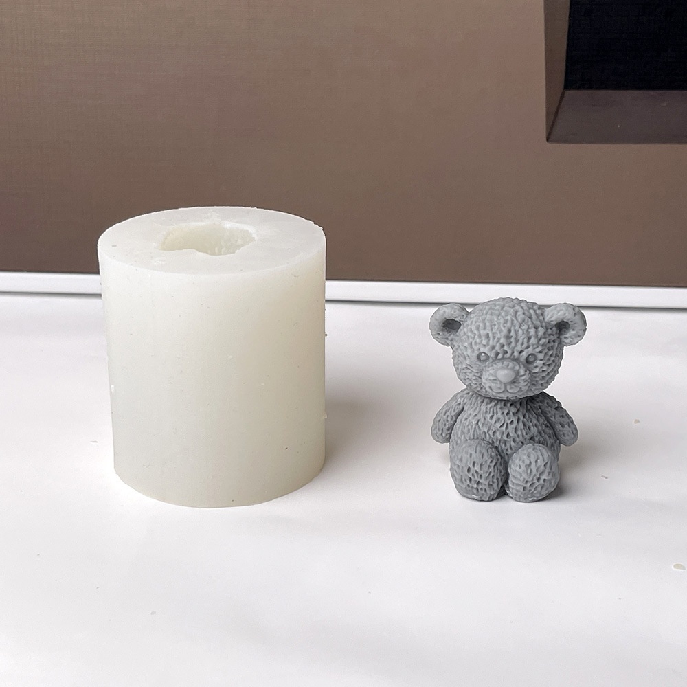 3D Cute Bear Candle Making Mou - Soap Making Chemical recensione e prezzo