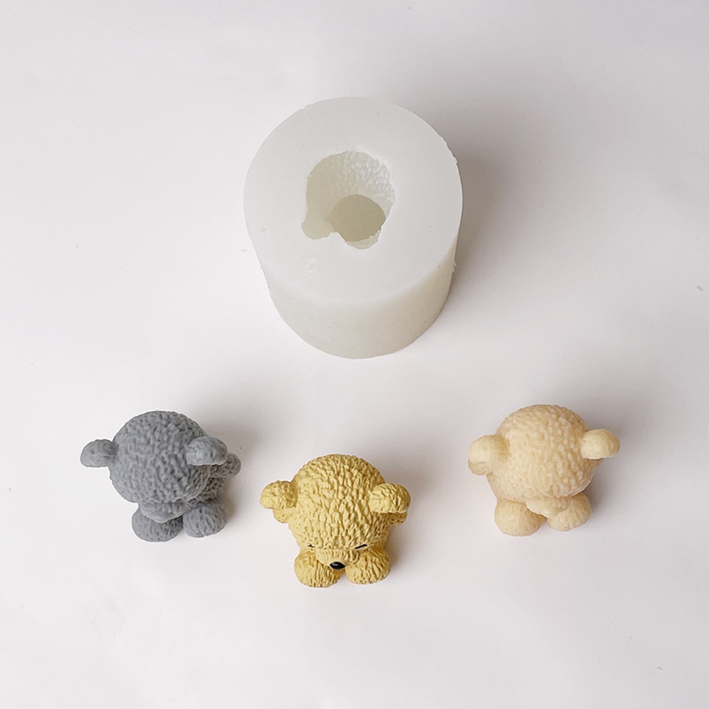 3D Cute Bear Candle Making Mou - Soap Making Chemical recensione e prezzo