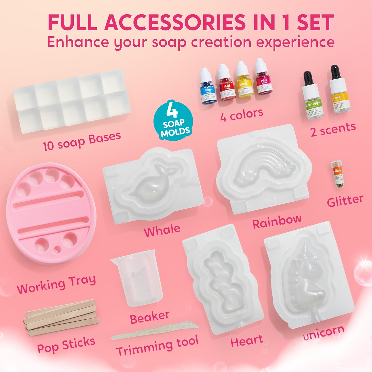 JOYFY Unicorn Soap Making Kit  - Soap Making Kit For Kids recensione e prezzo