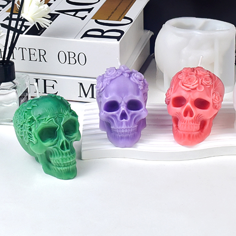 New Halloween Skull Silicone C - Soap Making Art recensione e prezzo