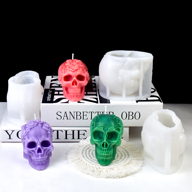 New Halloween Skull Silicone C - Soap Making Art recensione e prezzo