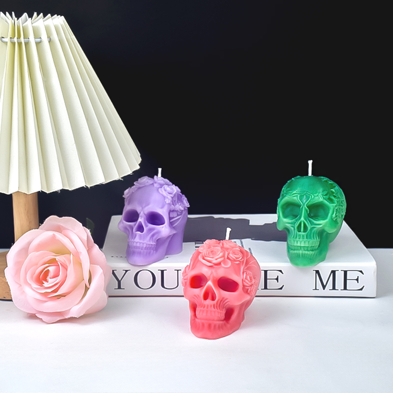 New Halloween Skull Silicone C - Soap Making Art recensione e prezzo