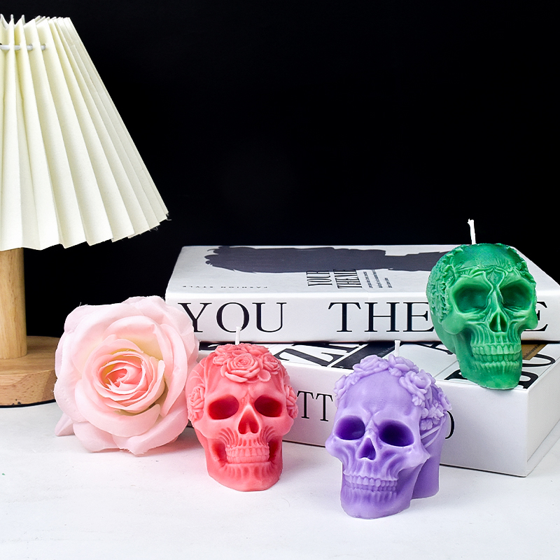 New Halloween Skull Silicone C - Soap Making Art recensione e prezzo