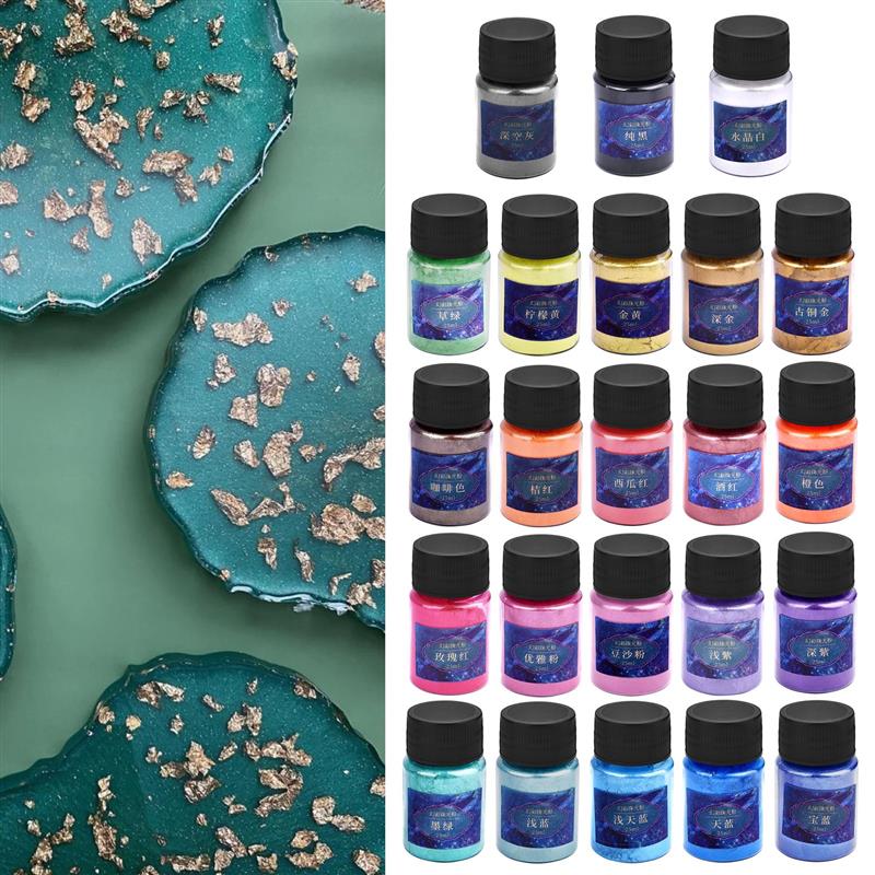 24Colors Epoxy Resin Dye Mica  - Mica Powder Colorant recensione e prezzo