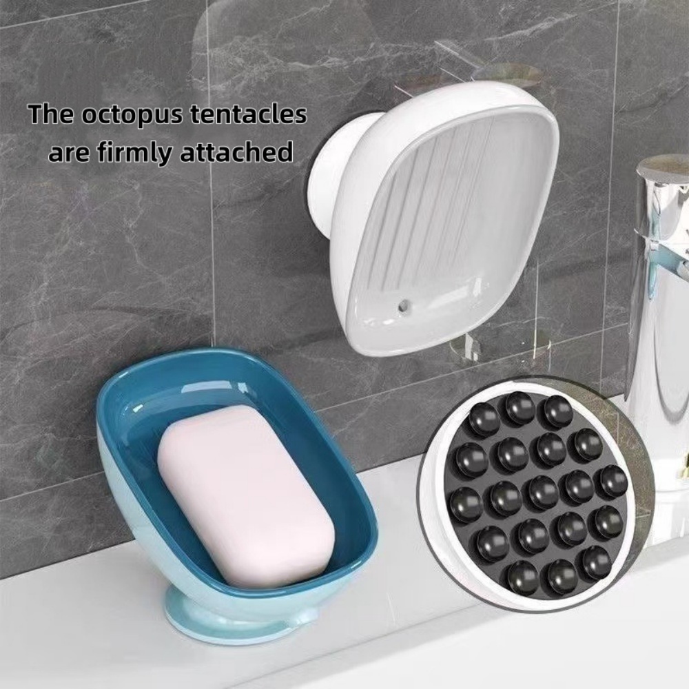 1pc Super Suction Cup Bathroom - Soap Dish Draining recensione e prezzo