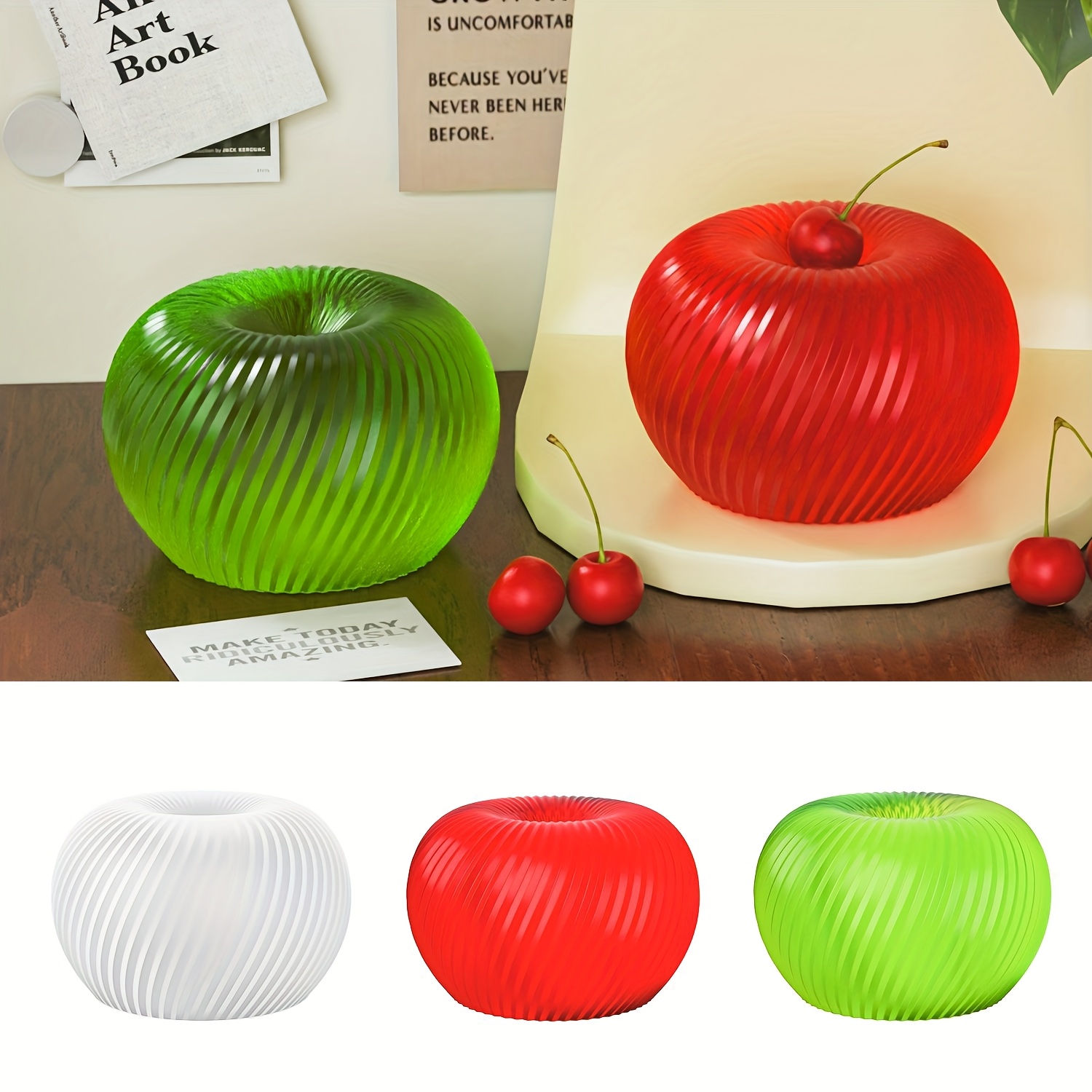 A trendy red apple silicone mo - Soap Making Party recensione e prezzo
