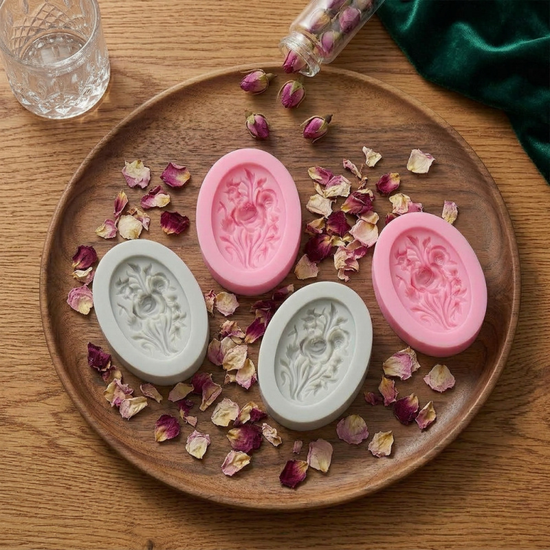 4 Silicone mold with flower sh - Soap Making Party recensione e prezzo