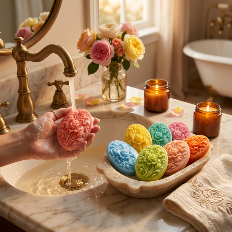 4 Silicone mold with flower sh - Soap Making Party recensione e prezzo