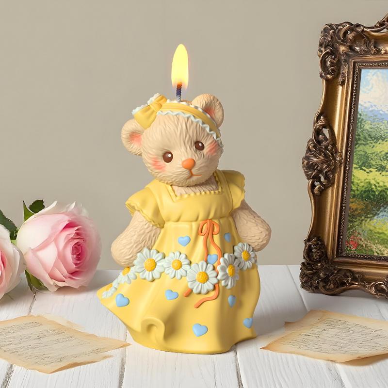 3D Cute Bear Resin Mold For Ca - Soap Making Art recensione e prezzo
