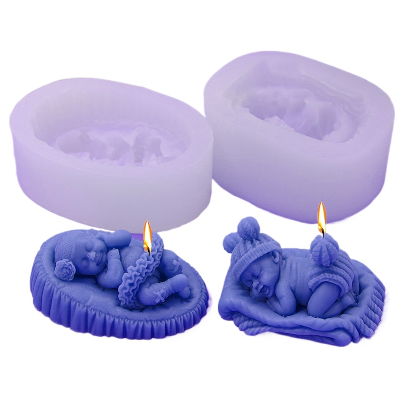 Cute Baby Silicone Candle Mold - Soap Making Kit For Kids recensione e prezzo