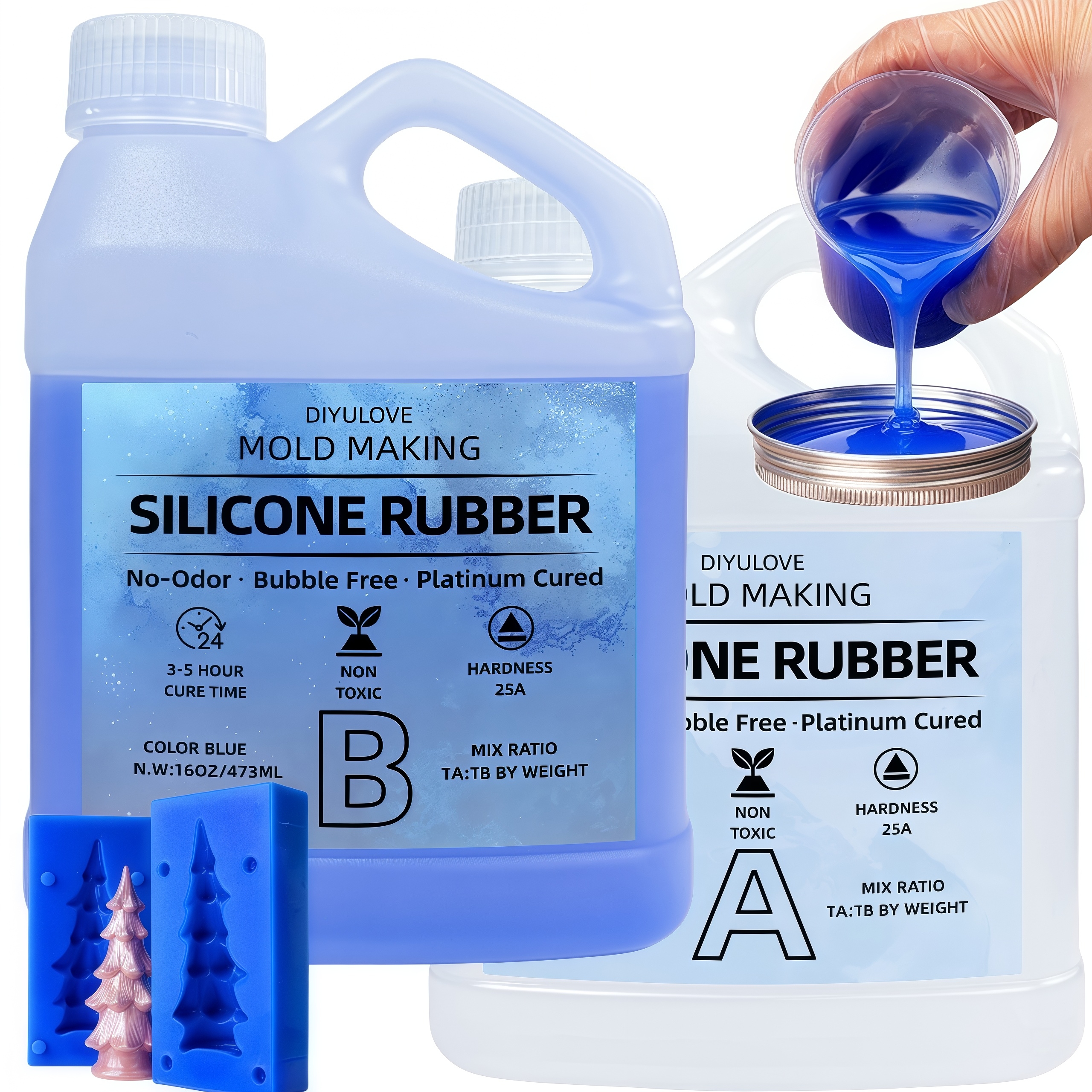 32oz High-Performance Silicone - Soap Making Easy recensione e prezzo