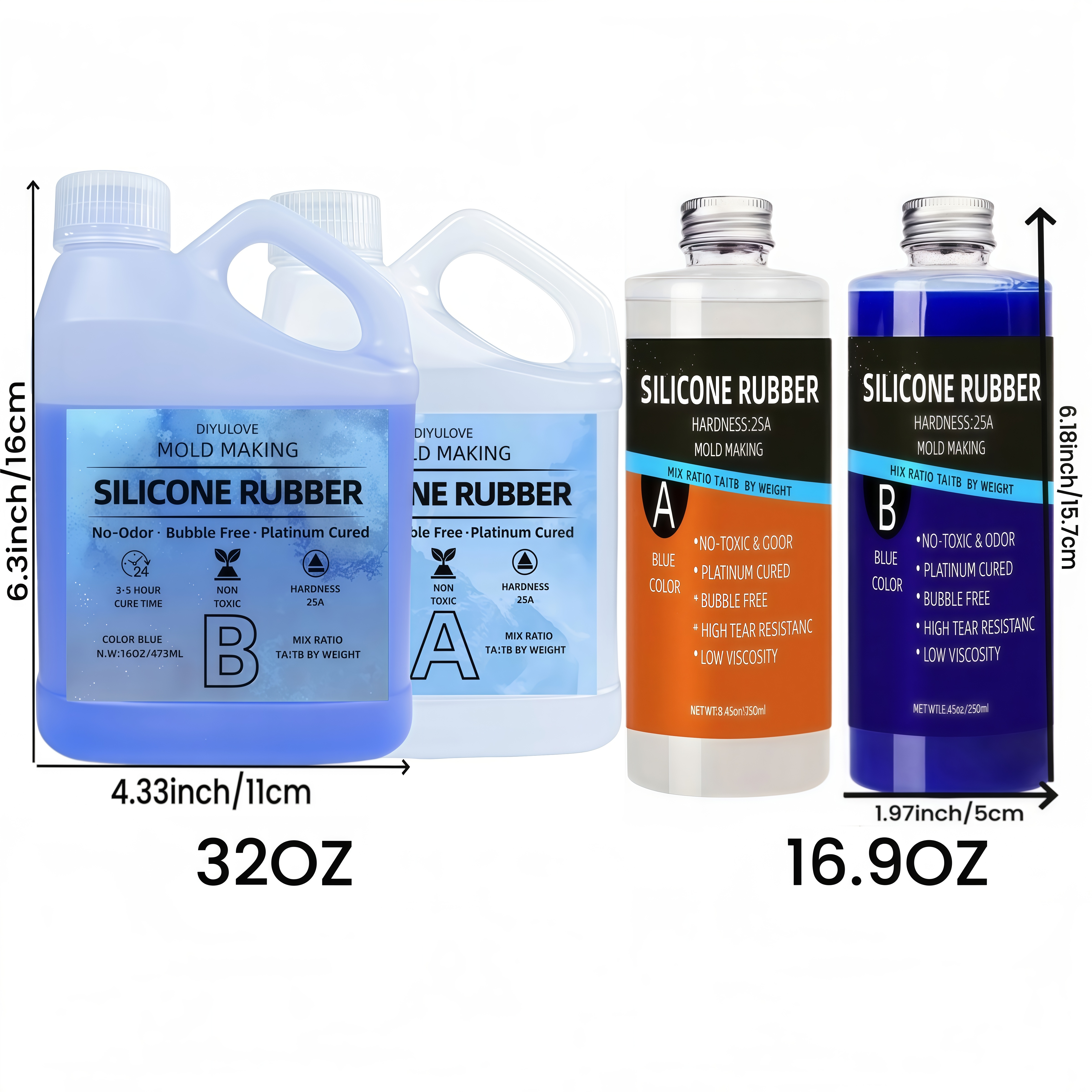 32oz High-Performance Silicone - Soap Making Easy recensione e prezzo