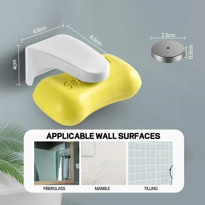 Magnetic Soap Holder Soap Box  - Soap Dish Draining recensione e prezzo