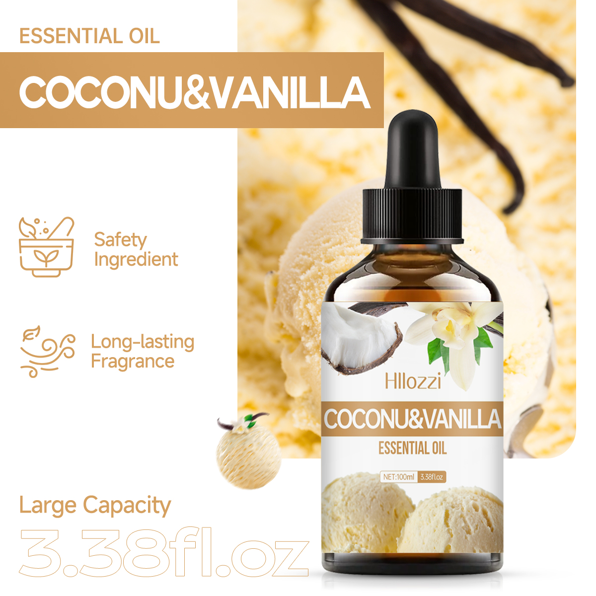 Coconut & Vanilla essential oi - Coconut Oil Refined recensione e prezzo