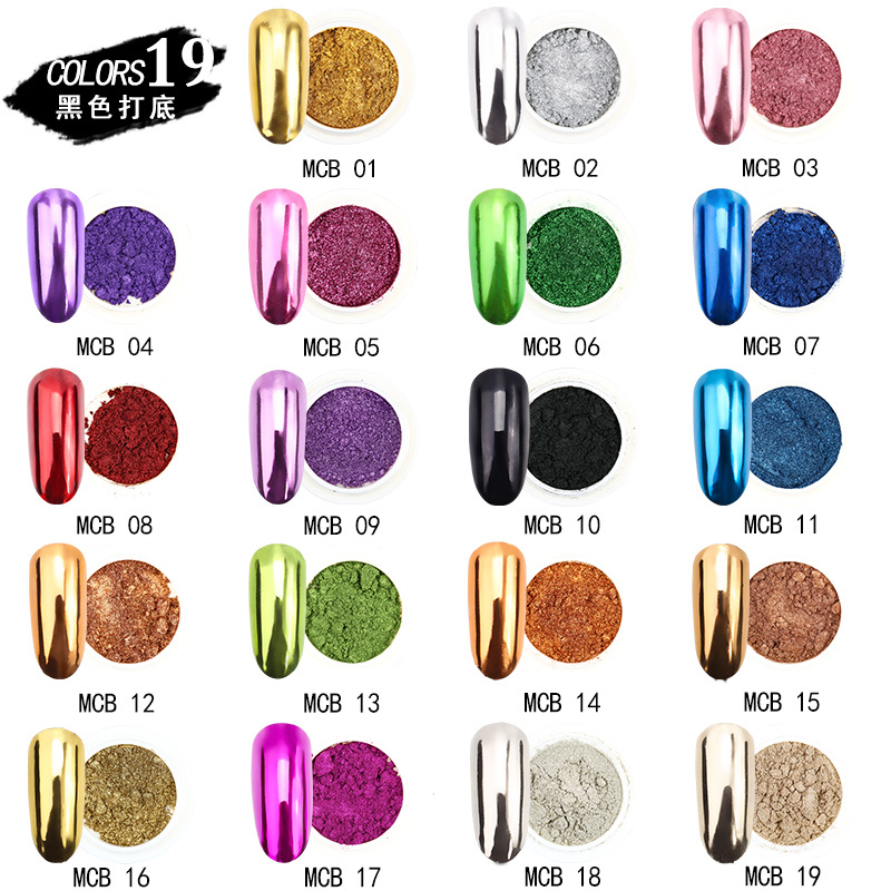 2BOX/Set Red Green Chrome Mirr - Mica Powder Colorant recensione e prezzo