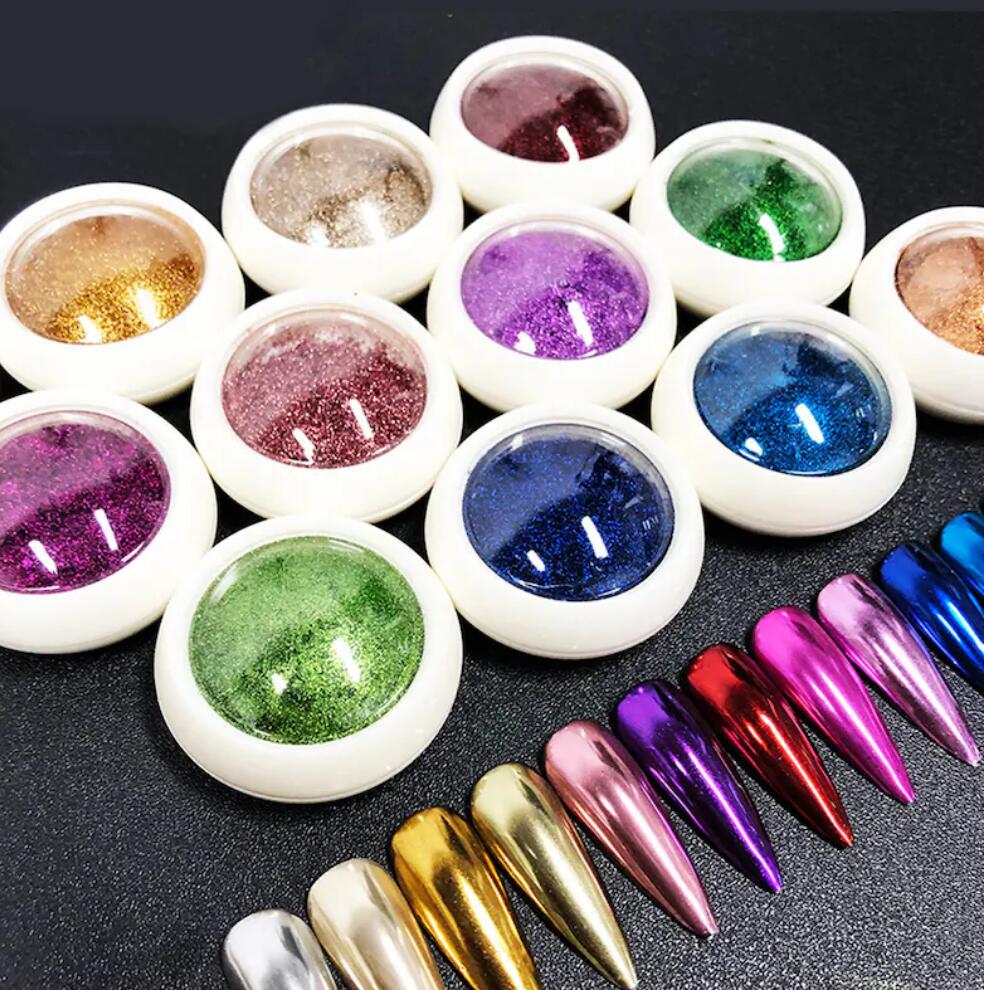 2BOX/Set Red Green Chrome Mirr - Mica Powder Colorant recensione e prezzo