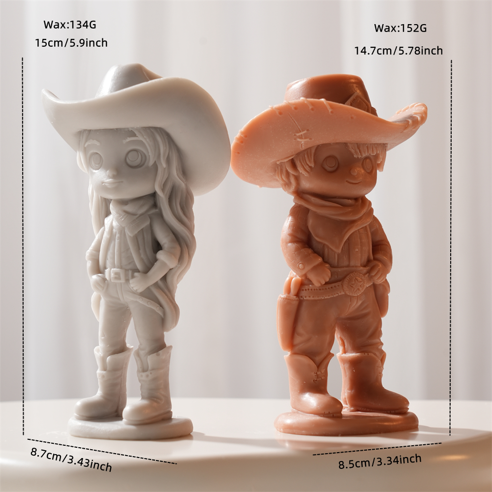 Cowgirl Candle Silicone Mold C - Soap Making Kit For Kids recensione e prezzo