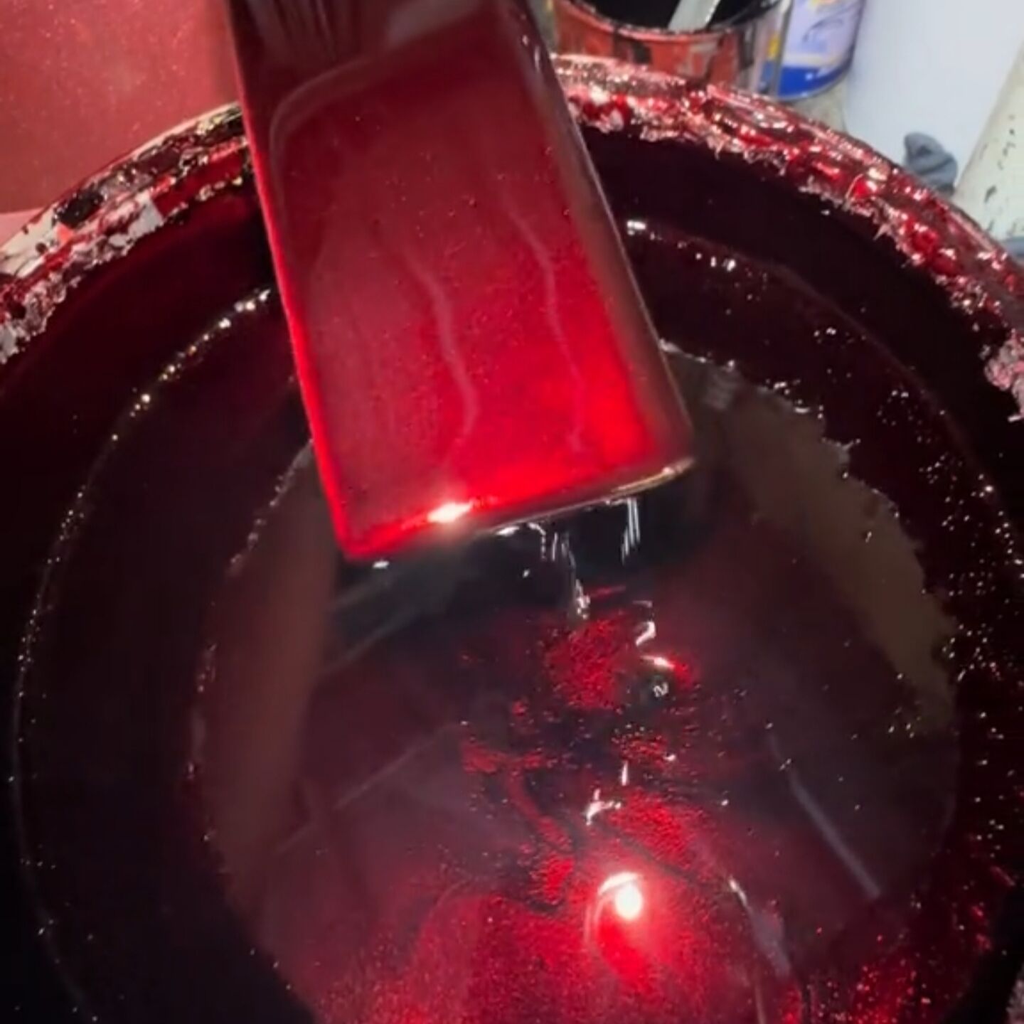Metallic Blood Red Automotive  - Mica Powder Colorant recensione e prezzo