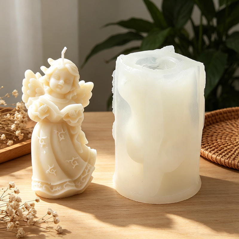 3D Angel Reading Book Silicone - Soap Making Books recensione e prezzo